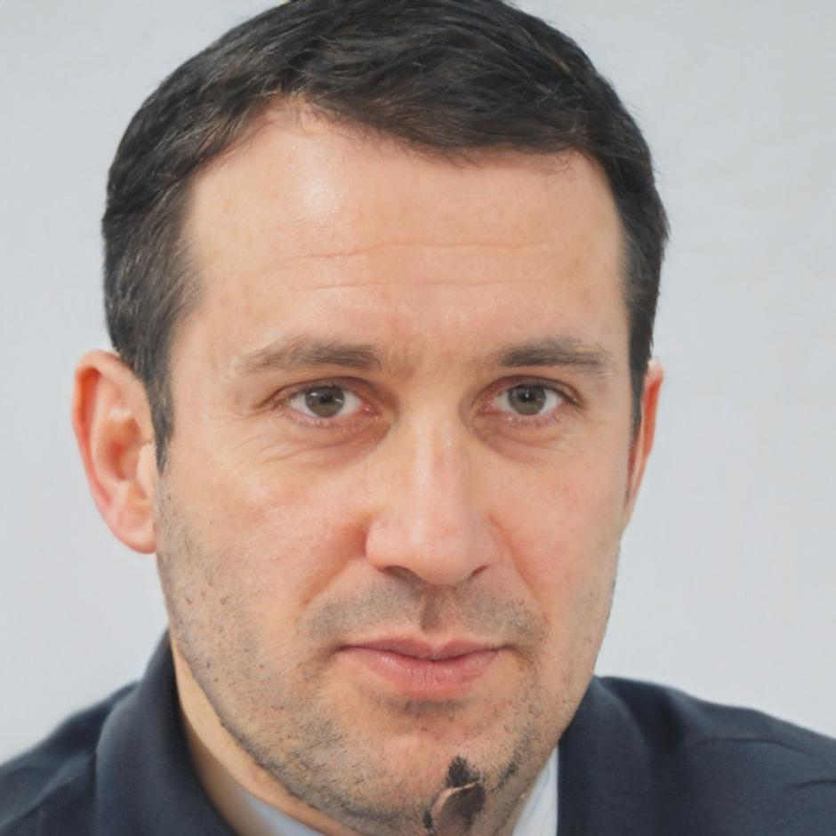 Portrait of programme graduate Callum Thornfield